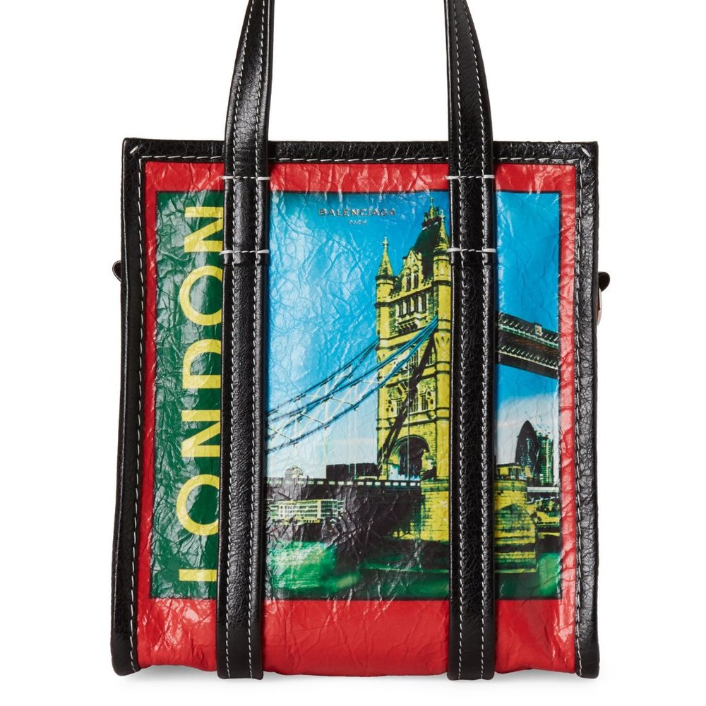 RARE NEW Balenciaga "London" leather shopper bag - Picture 15 of 16
